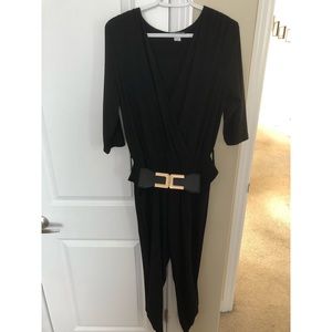 Black jumpsuit